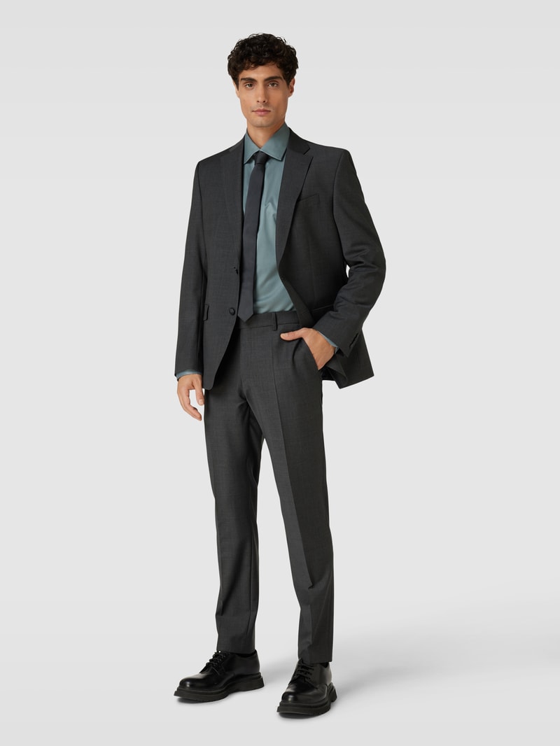 Modern Fit Premium Shirt mit Kentkragen in grün