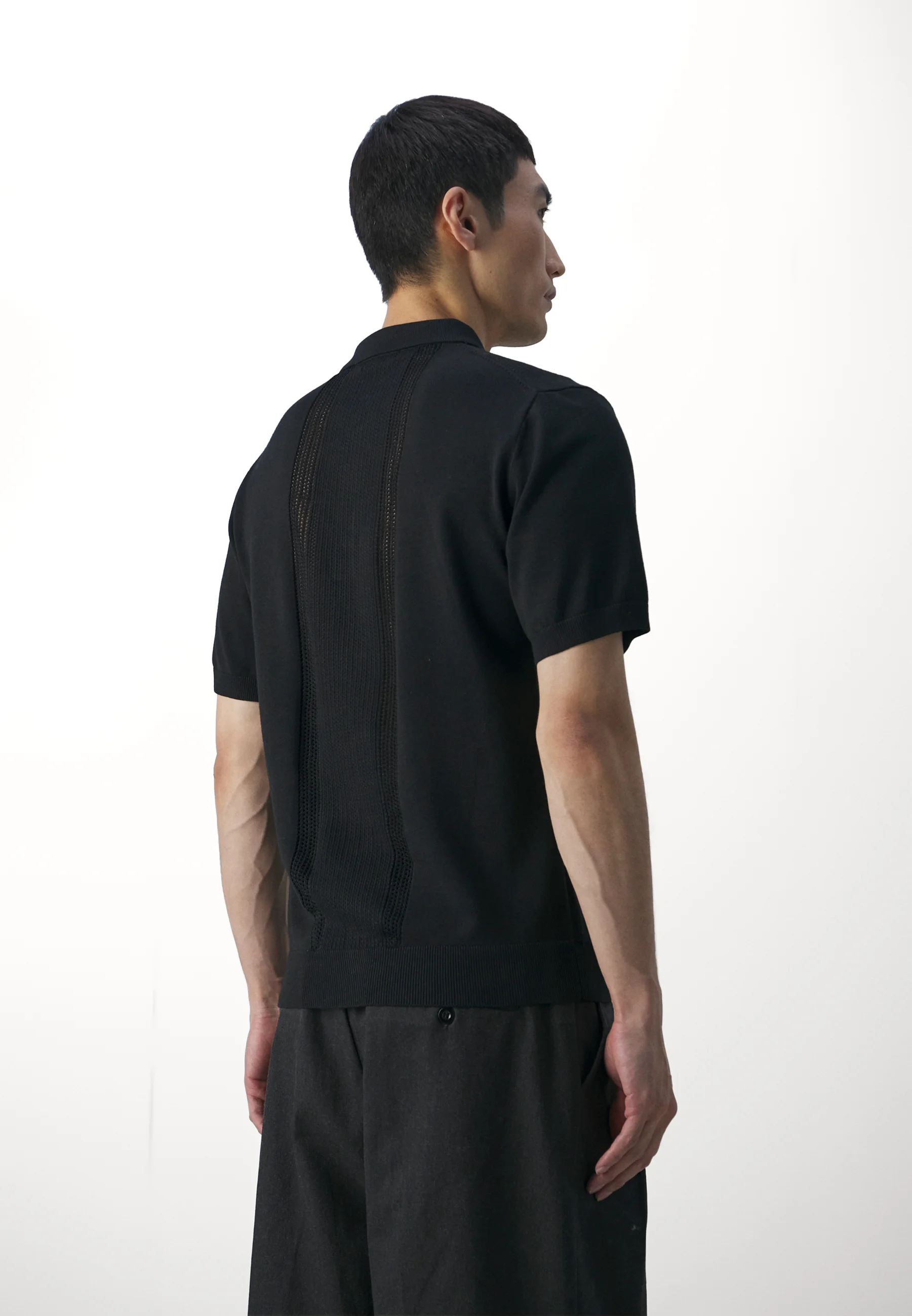 J.LINDEBERG RYCE TEXTURE BLOCKING - Polo