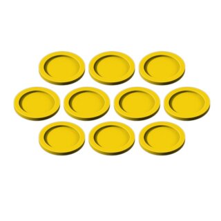 Skill and Squad Marker - 25mm Yellow (10)