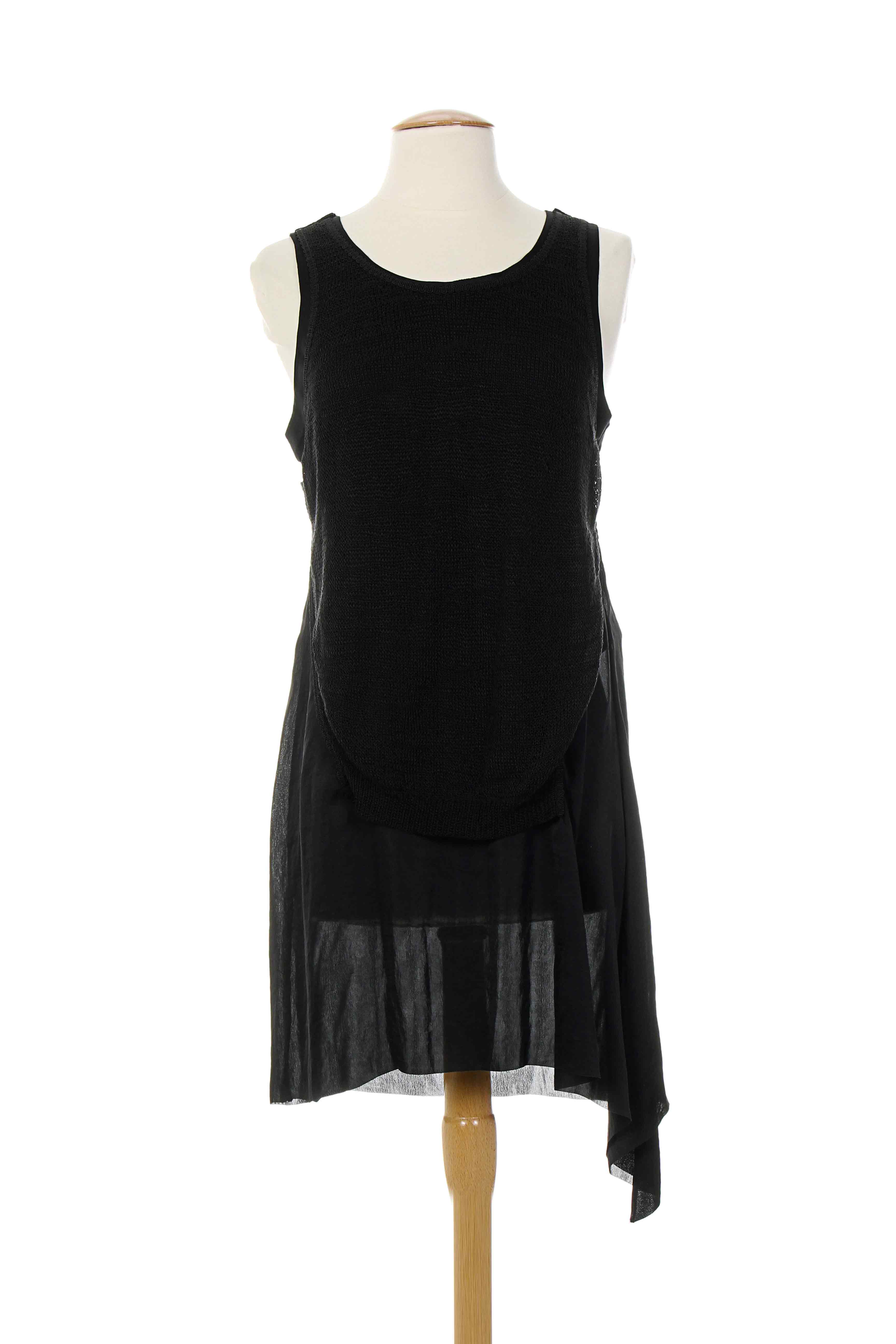 Almalibre Tuniquesansmanche Femme couleur noir