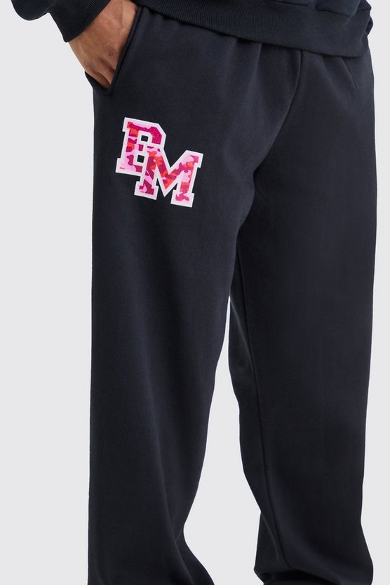 Oversize Jogginghose mit Bm Print