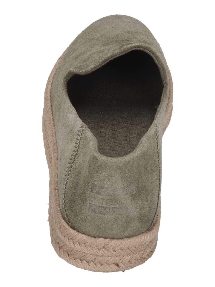 TOMS Espadrilles CAROLINA in grau günstig kaufen