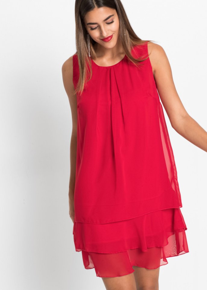 Chiffon-Kleid