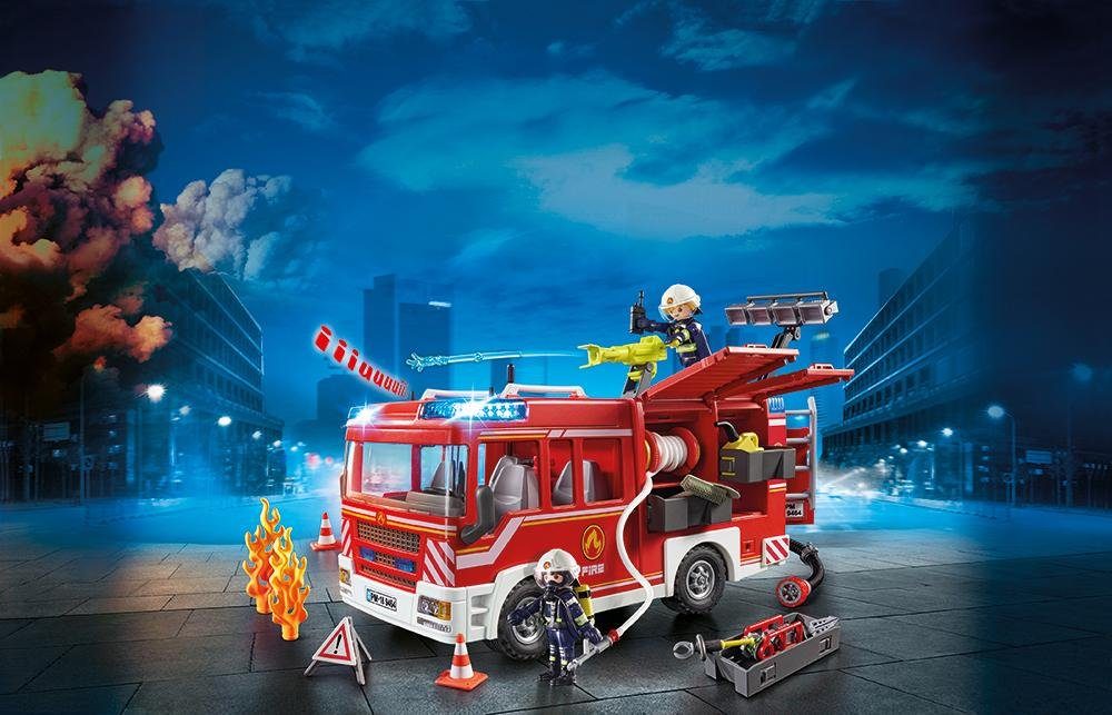 Playmobil® Konstruktions-Spielset Feuerwehr-Rüstfahrzeug (9464), City Action, Made in Germany