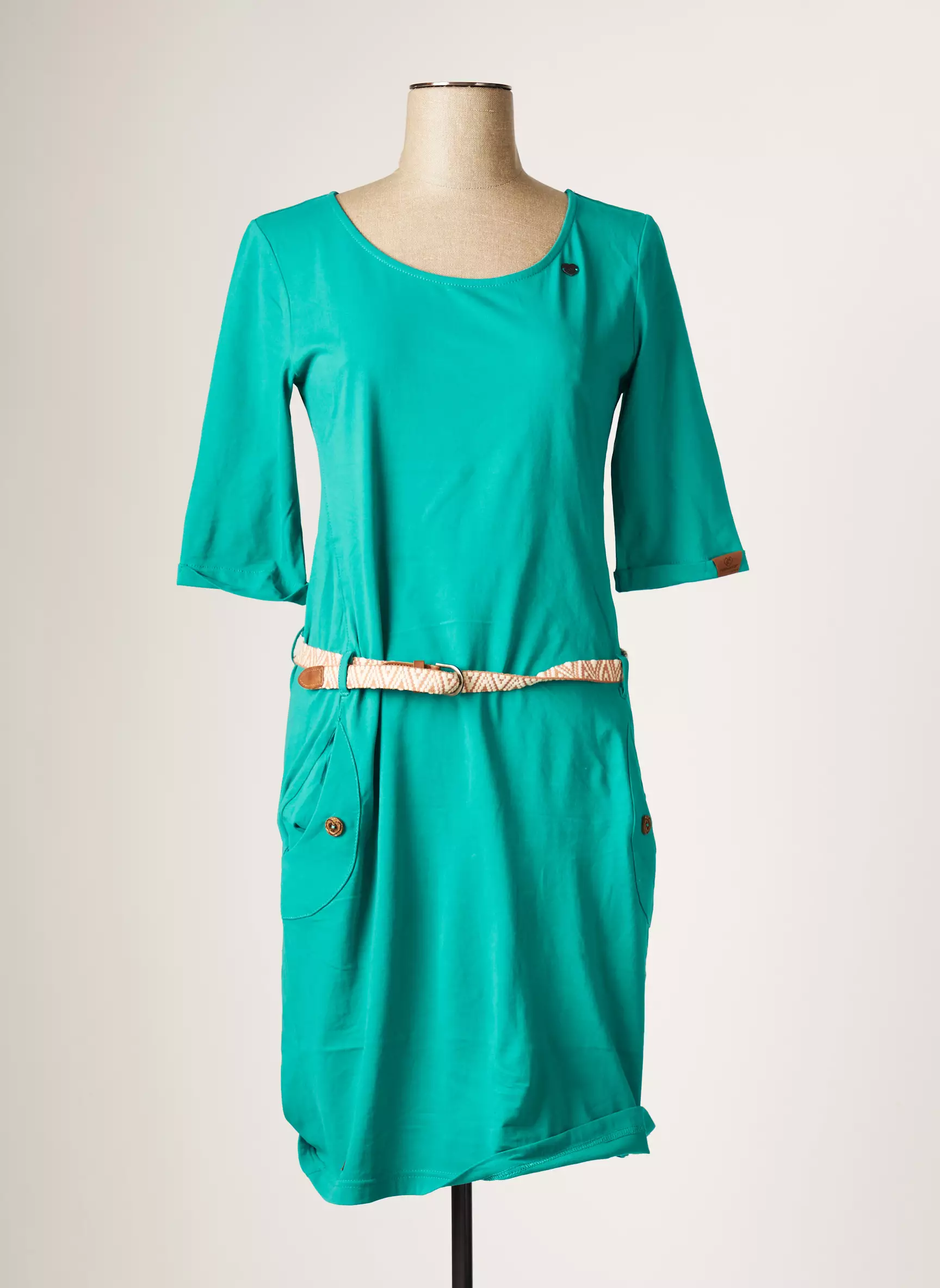 Ragwear Robes Mi Longues Femme couleur vert