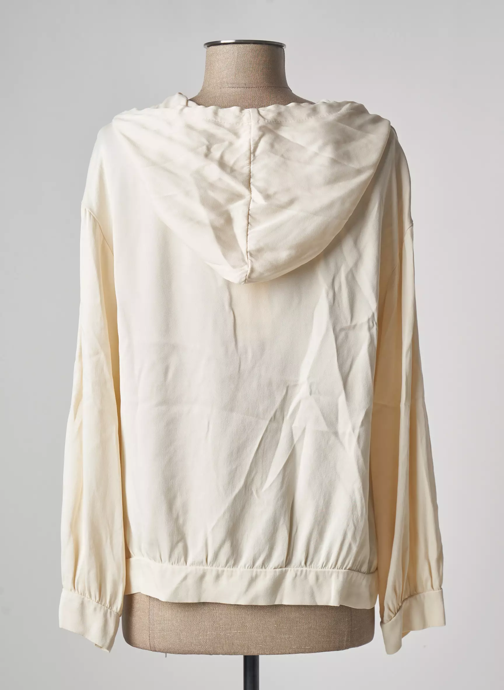 Pako Litto Sweat Capuche Femme couleur beige