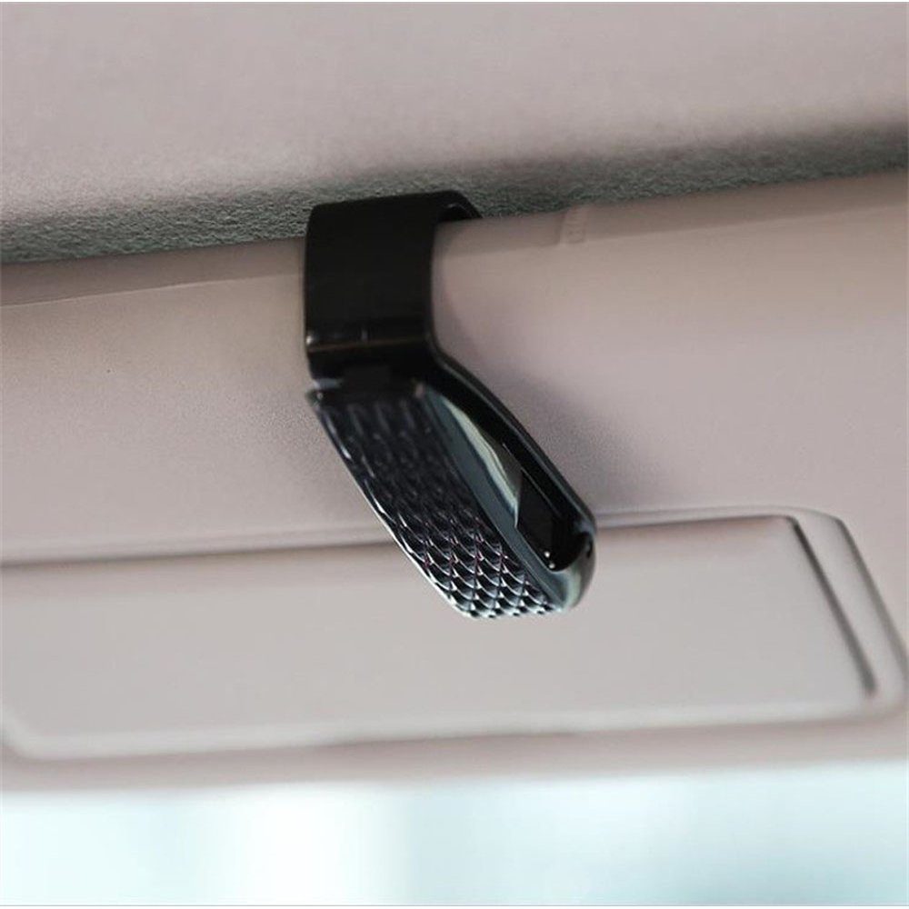 Zimtky Brillenetui 2 Stück Sonnenbrillenhalter Clip für Auto Sonnenblende Brillenhalter