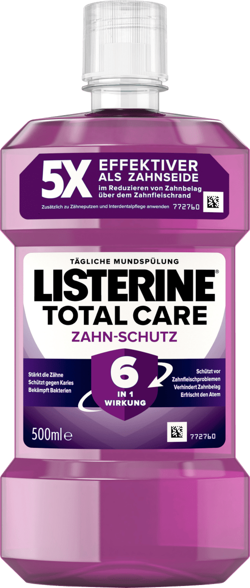 Mundspülung Total Care Zahnschutz, 500 ml