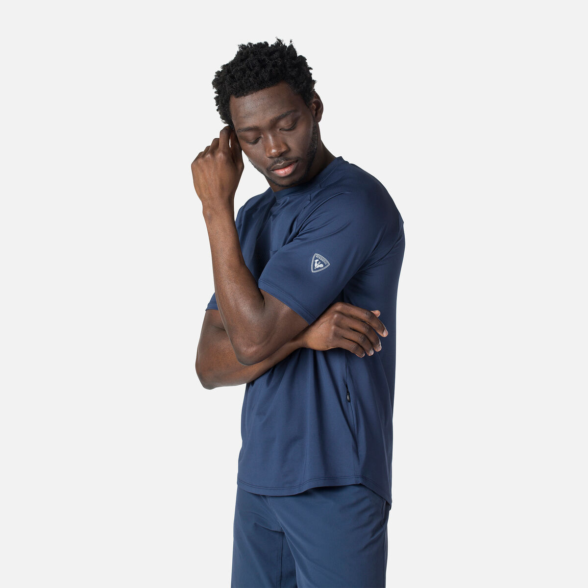 Kurzarm-Jerseyshirt für Herren Relaxed Fit