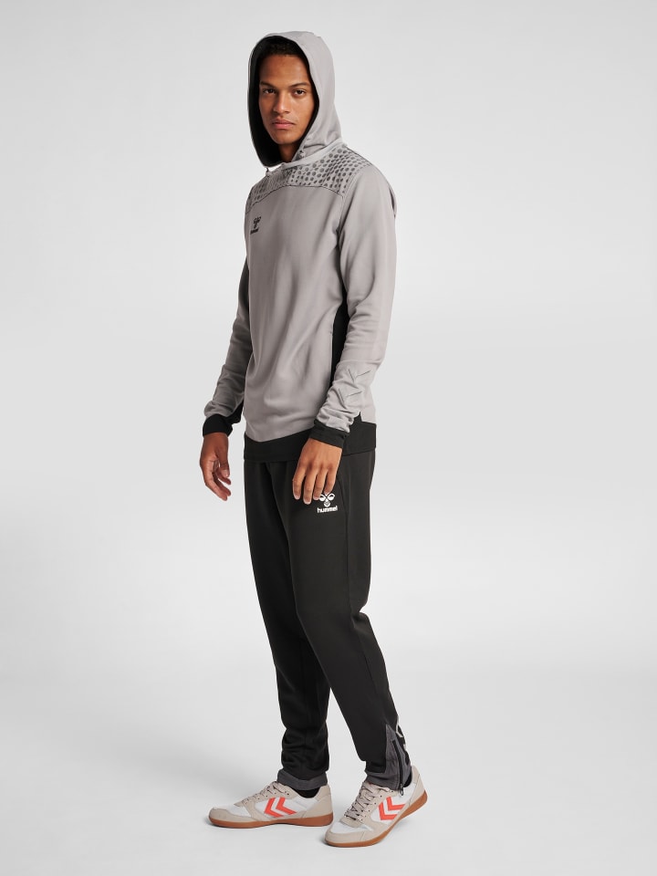 Hummel Hummel Verstellbare Taille Kapuzenpullover Hmllead Herren in GREY MELANGE günstig kaufen