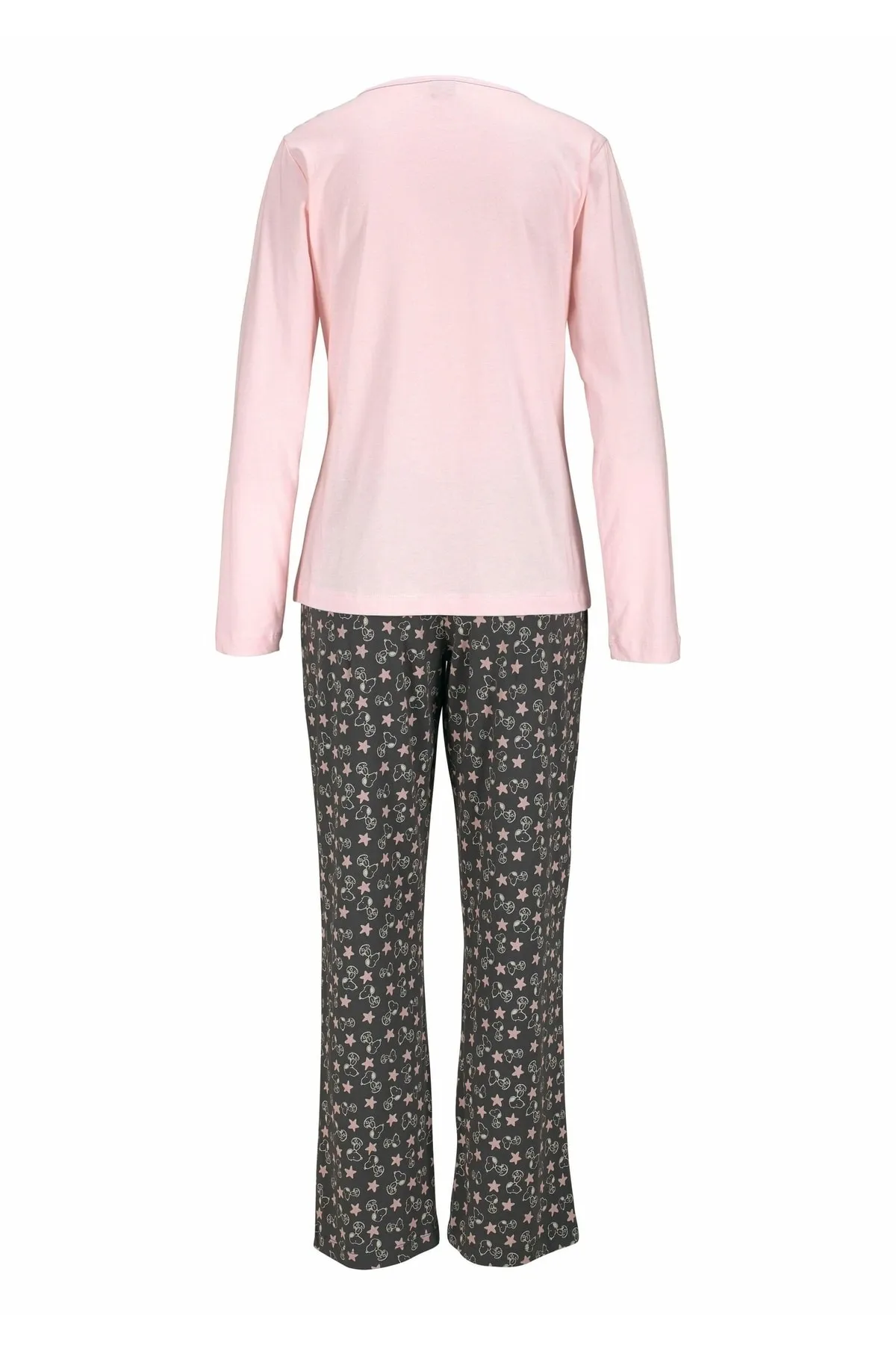 PEANUTS  Pyjama set - Rosa - Unifarben