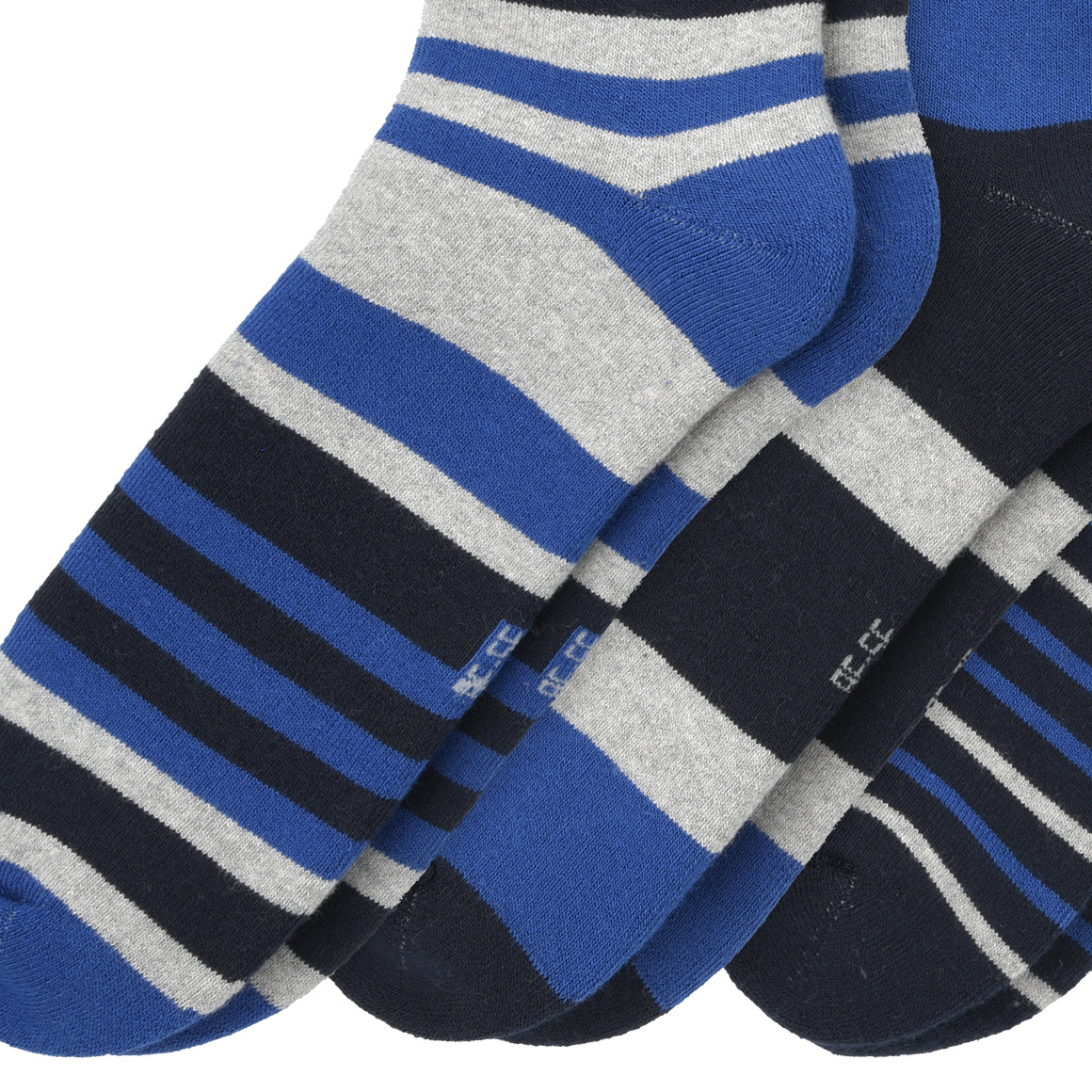 3 Paar Jungen Socken mit Ringeln