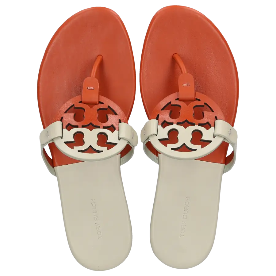 Tory Burch - Zehentrenner MILLER Ziegenleder - beige