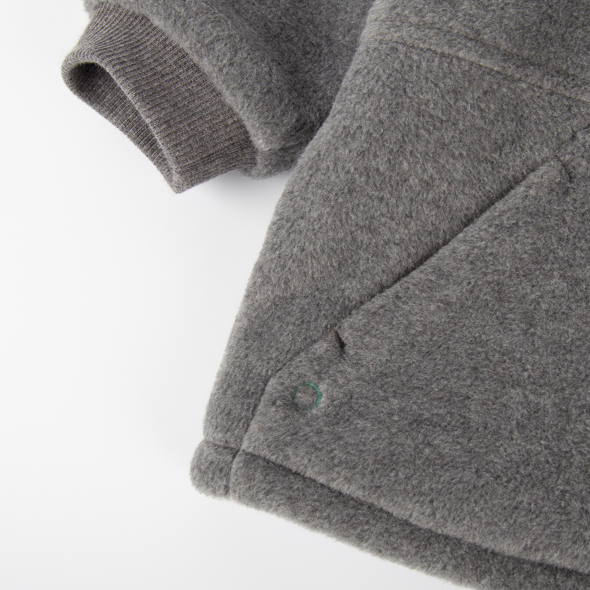 Baby Fleecejacke Eisbär, grau