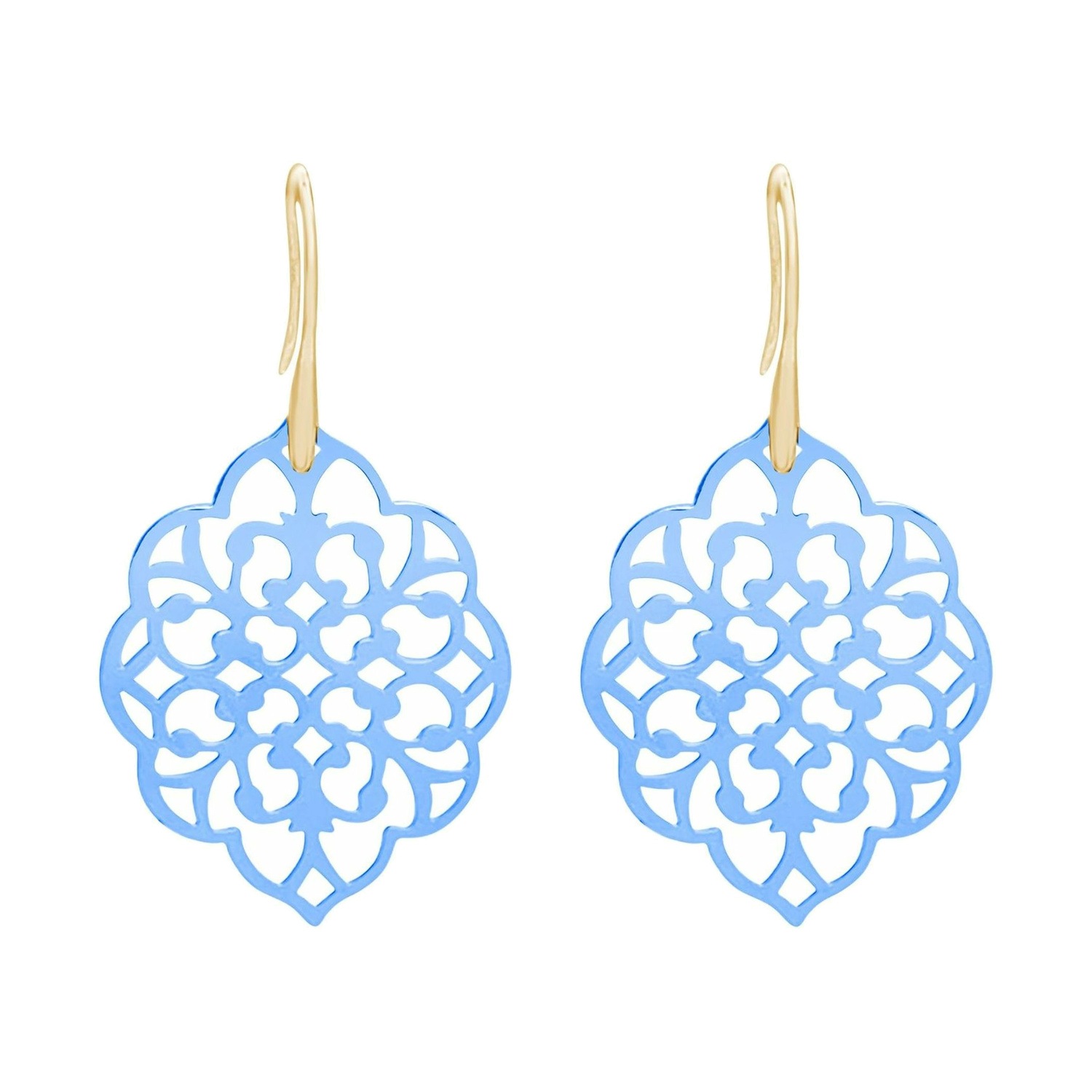 Ohrhänger 'Ohrhänger Mandala Bohemian BLUE'