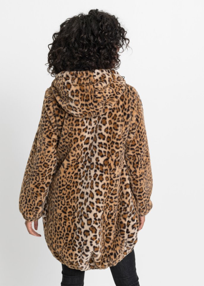 Leo-Mantel, Fake-Fur