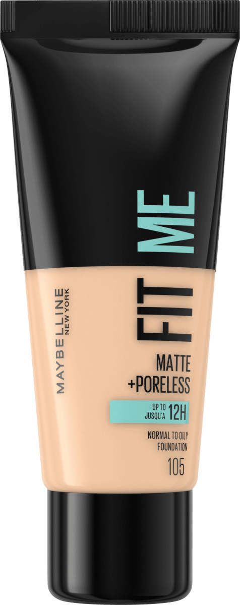 Foundation Fit Me Matte & Poreless 105 Natural Ivory, 30 ml