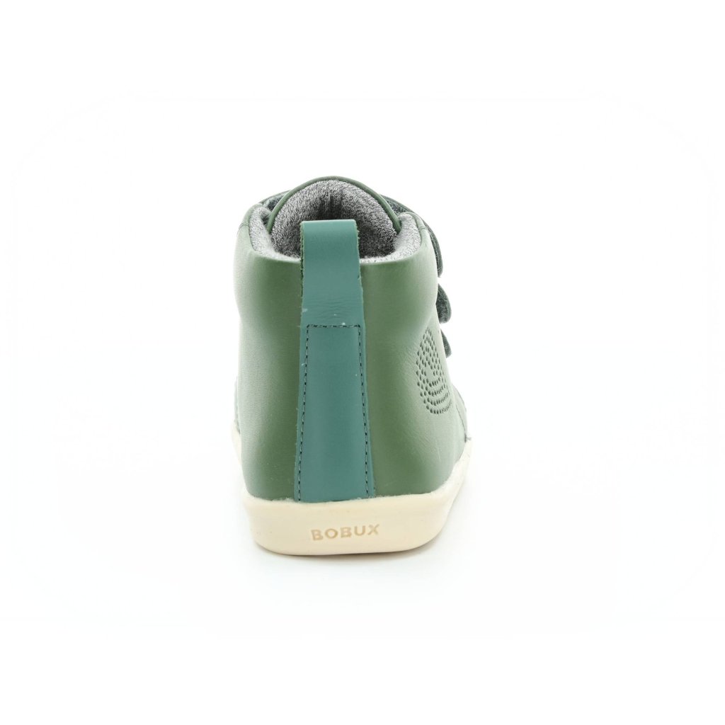 Bobux Hi Court Forest I Walk/Kid   grüne Mid Cut Barfußschuhe