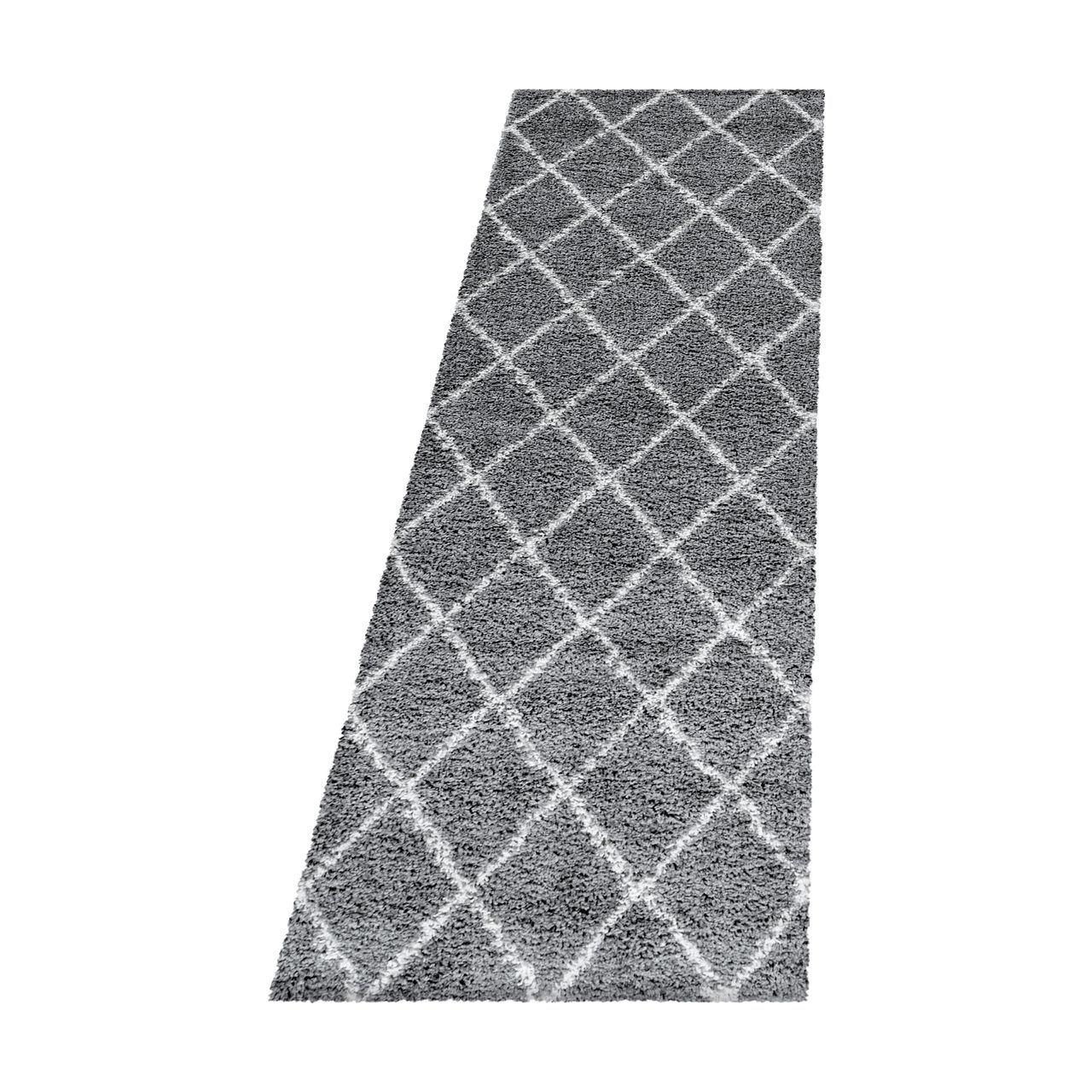 Ayyildiz Teppich, ALVOR 3401, GREY, 80 x 250 cm