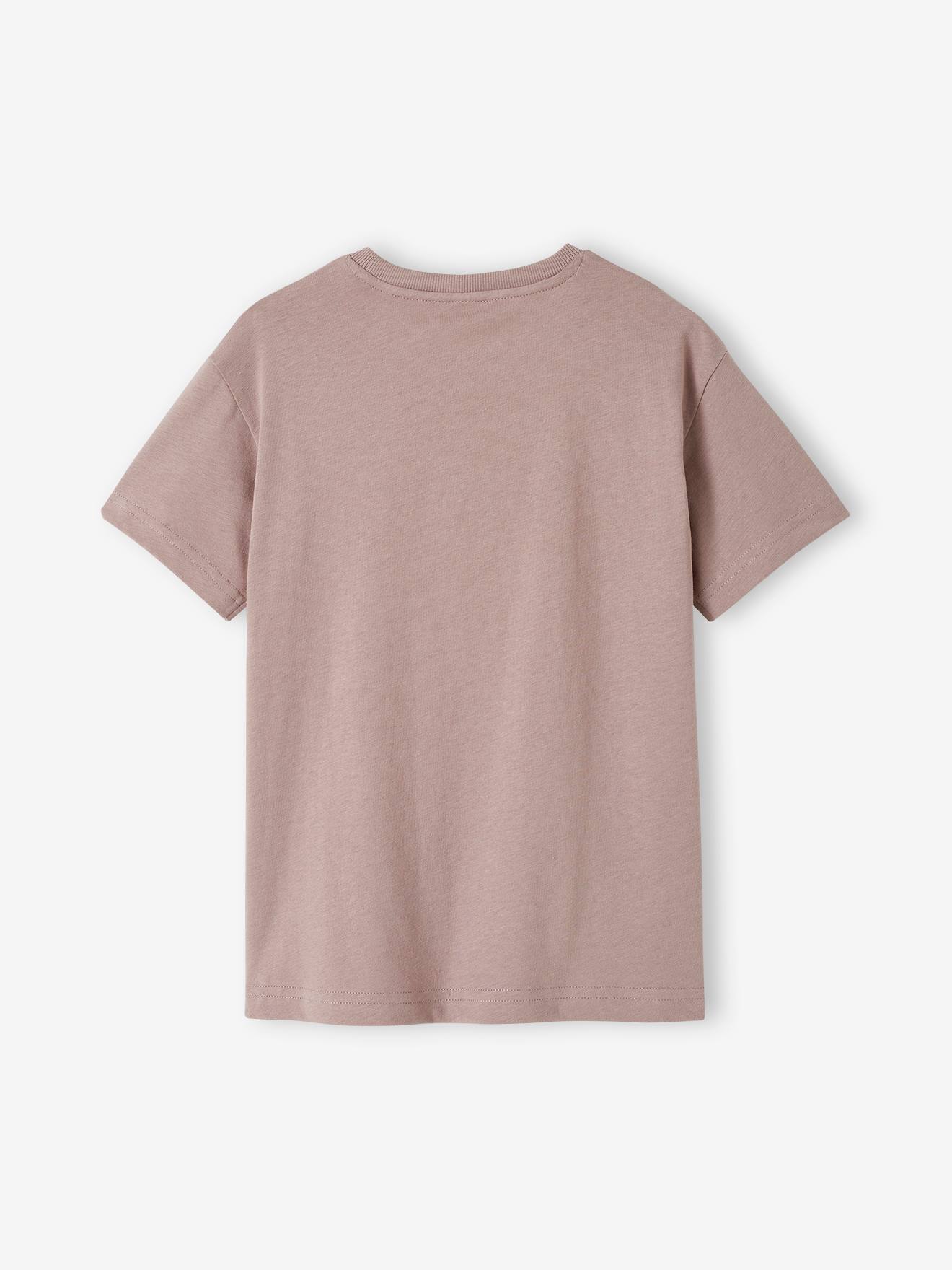 Vertbaudet Jungen T-Shirt, Recycling-Baumwolle - gelb