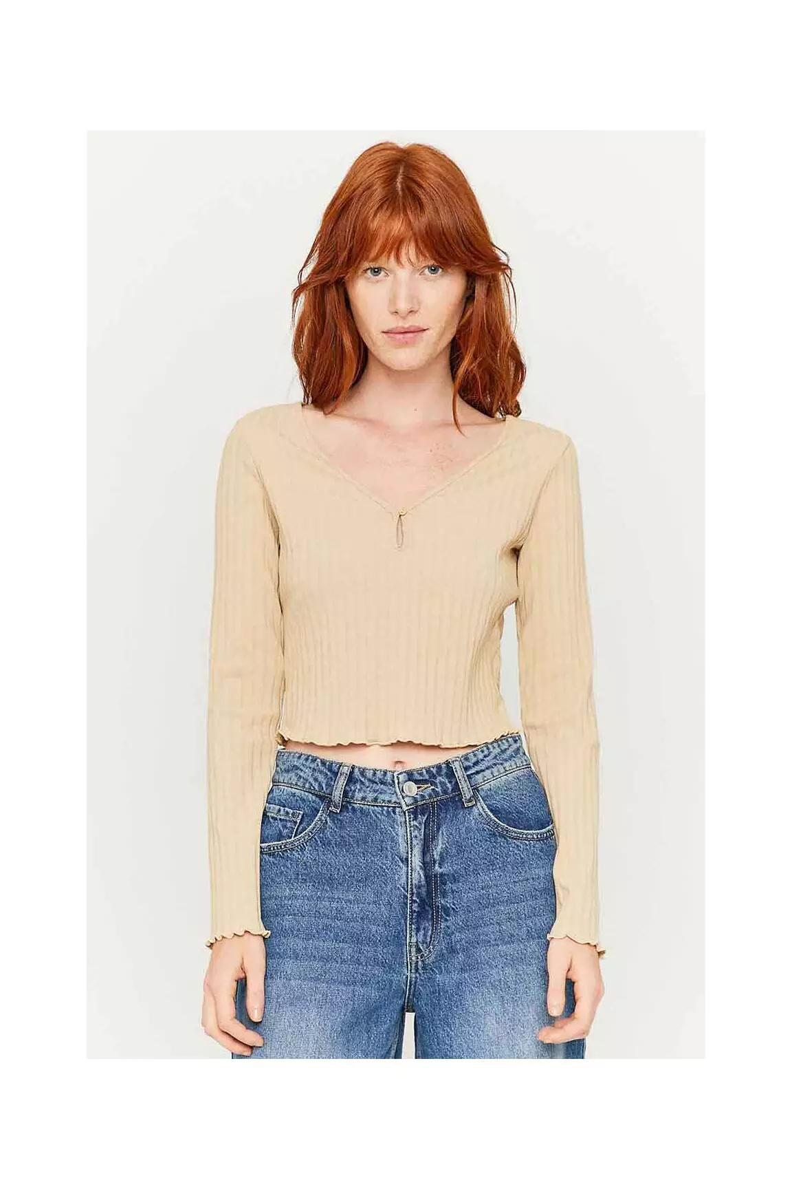 Tally Weijl Tshirts Femme couleur beige