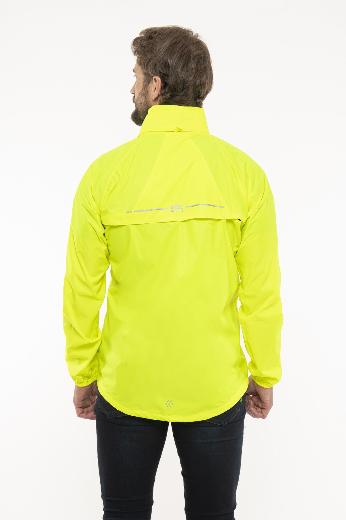Mac in a Sac Neon Yellow Regenjacke