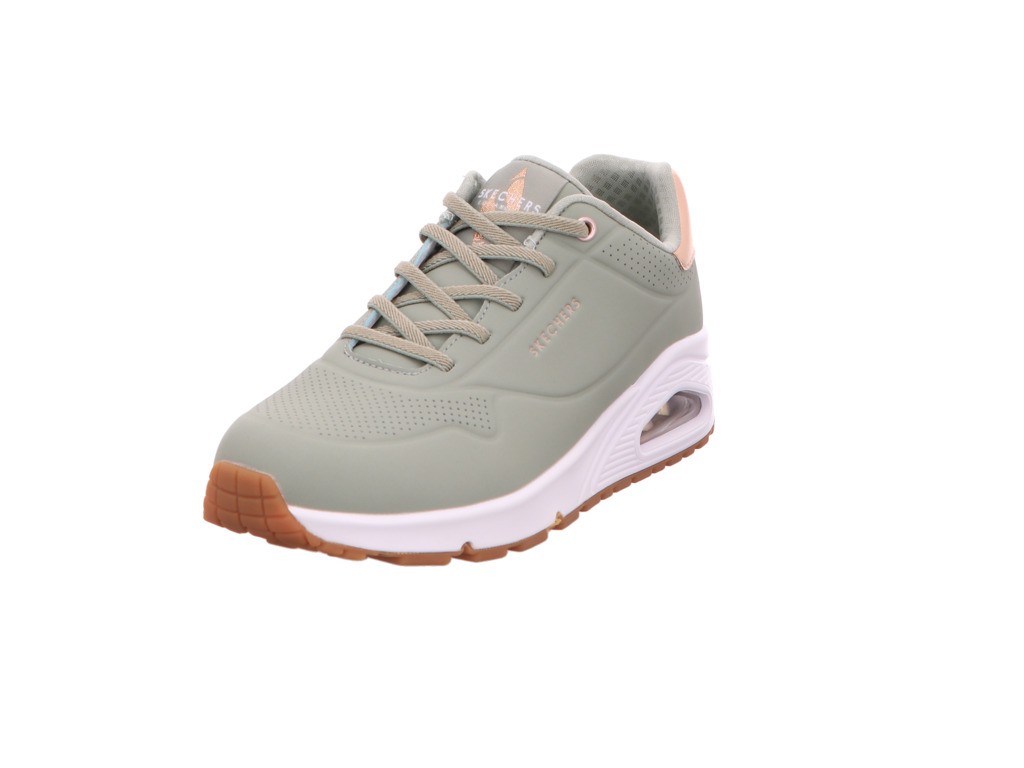 SKECHERS Freizeit Schnürer bunt UNO SHIMMER AWAY