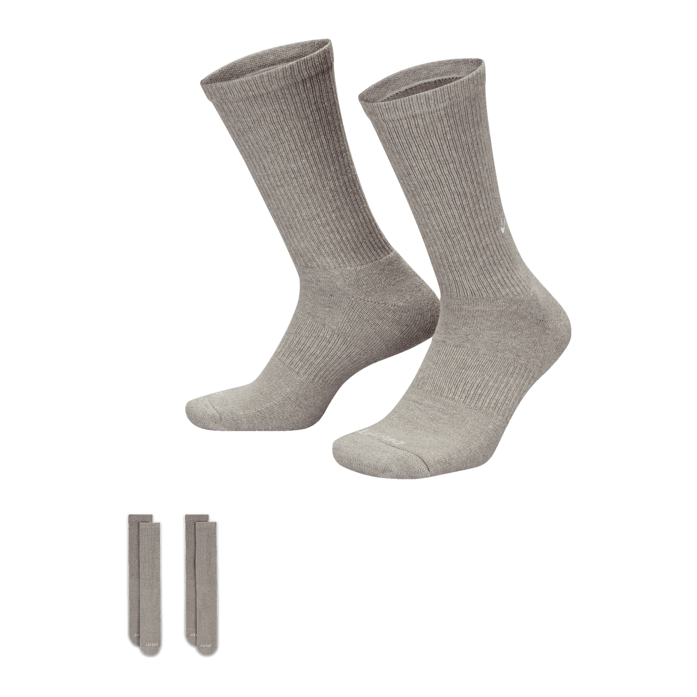 Nike Crew 2er Pack Socken Grau F063