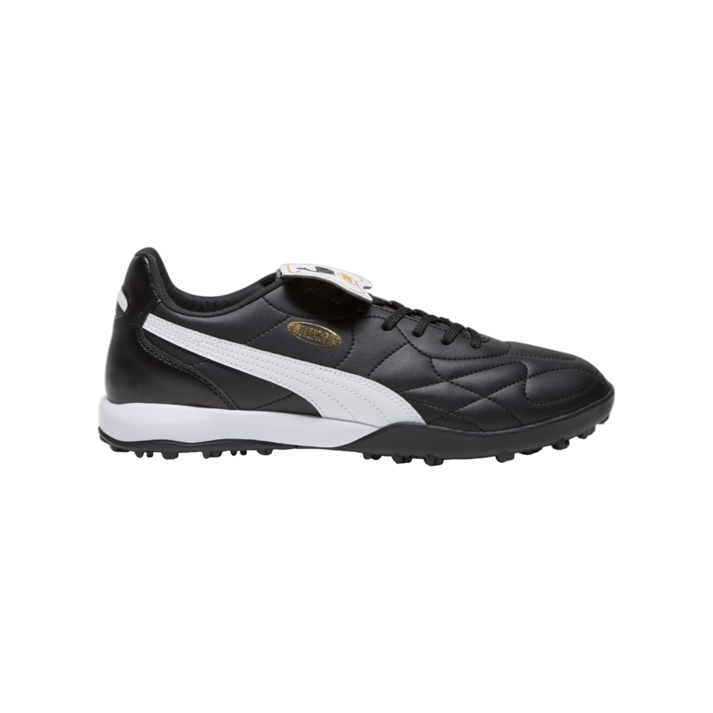 PUMA KING Top TT Schwarz Weiss Gold F01