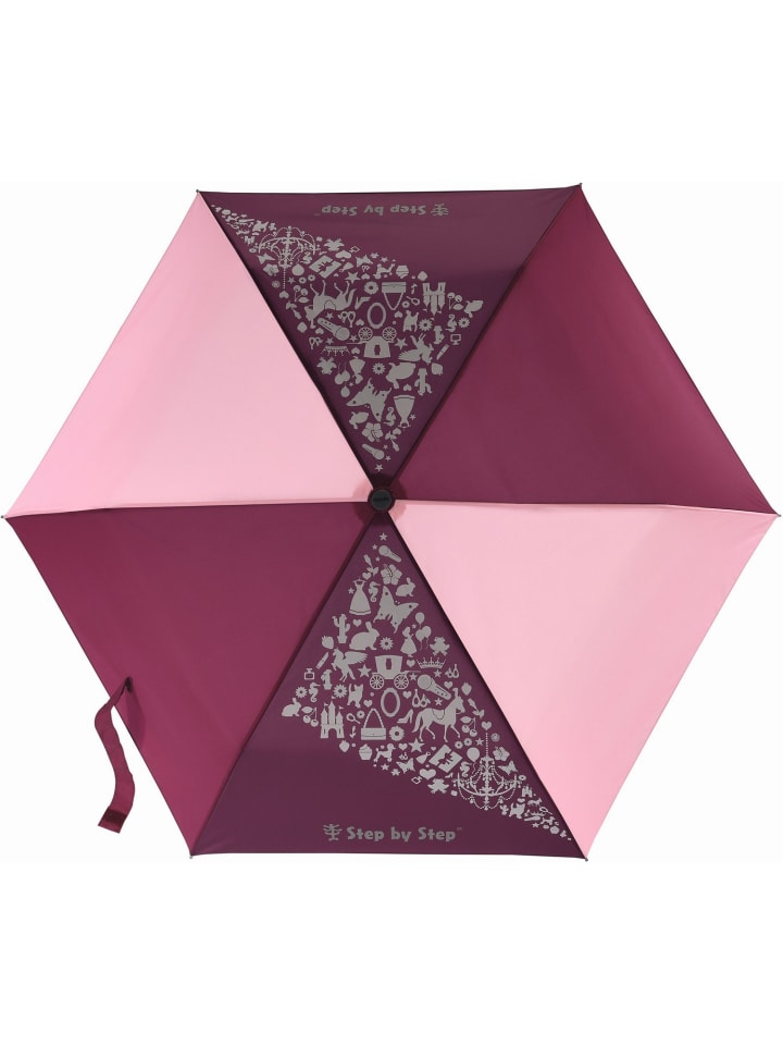Step by Step Regenschirm Berry Magic Rain EFFECT in rot günstig kaufen onesize