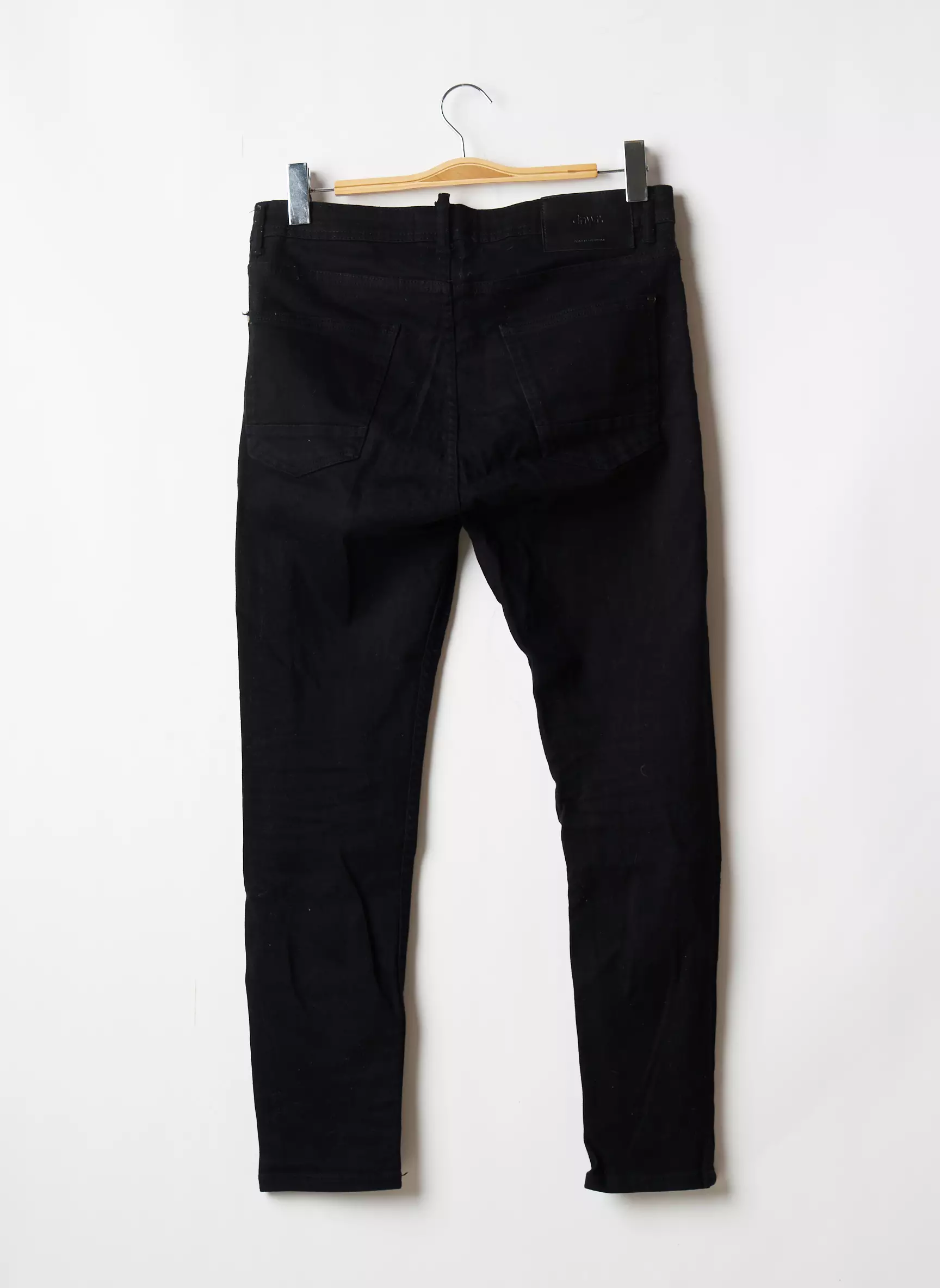 Zara Pantalons Slim Femme couleur noir