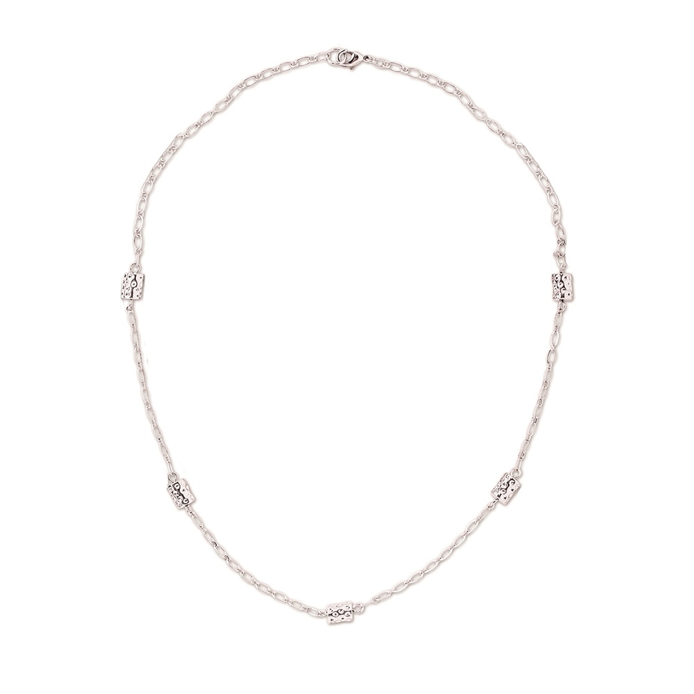 Pippa&Jean Collier tendance Laiton en Argent collier