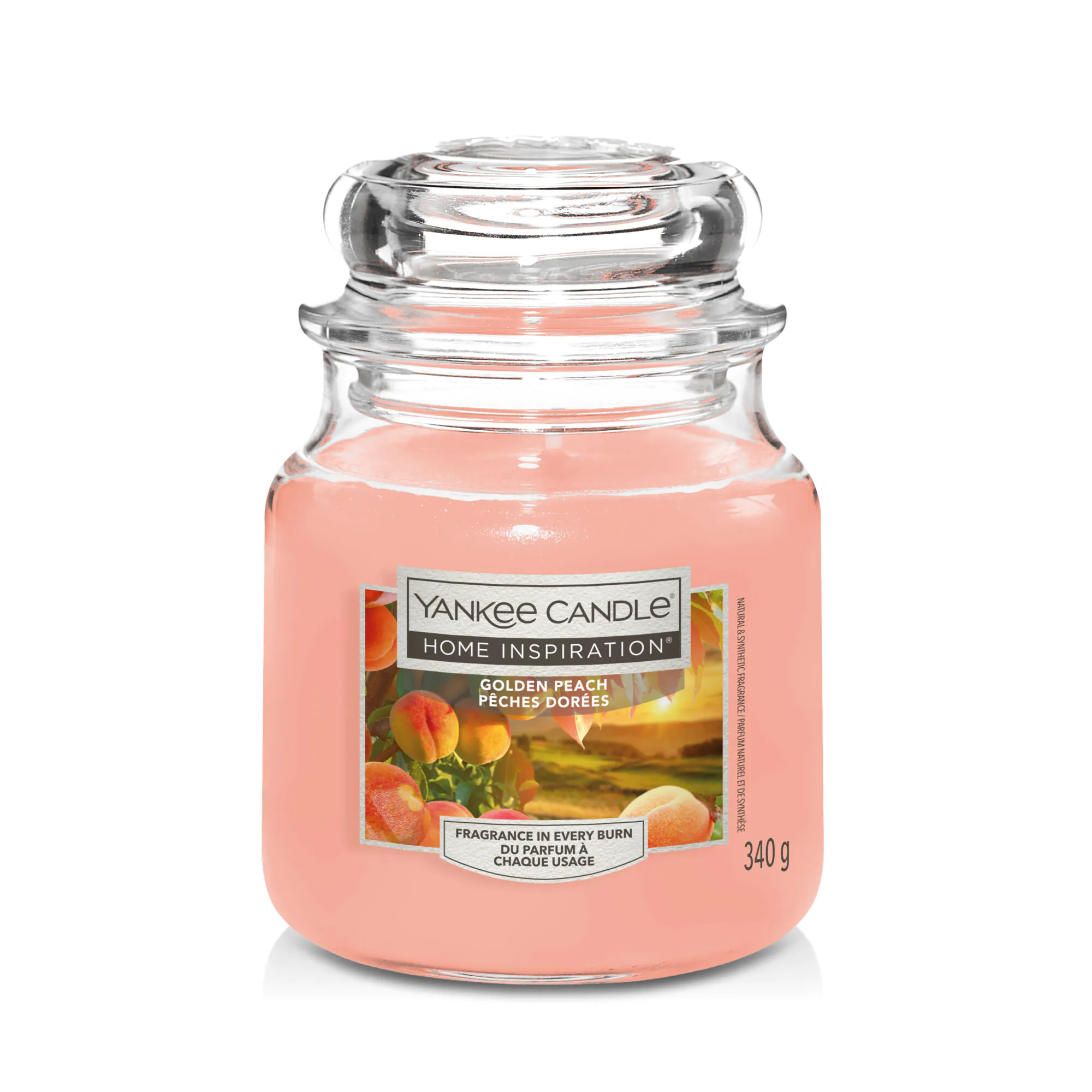 „Yankee Candle Home Inspiration“ žvakė „Golden Peach“, 340 g