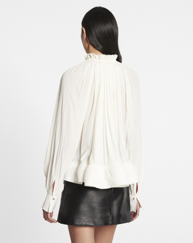 BLOUSE A MANCHES LONGUES