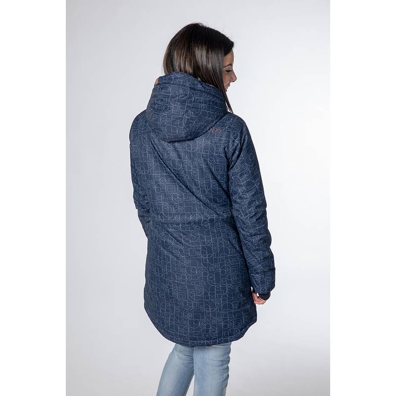 CNSRD CHARLOTTE COAT PRINT Parka Damen