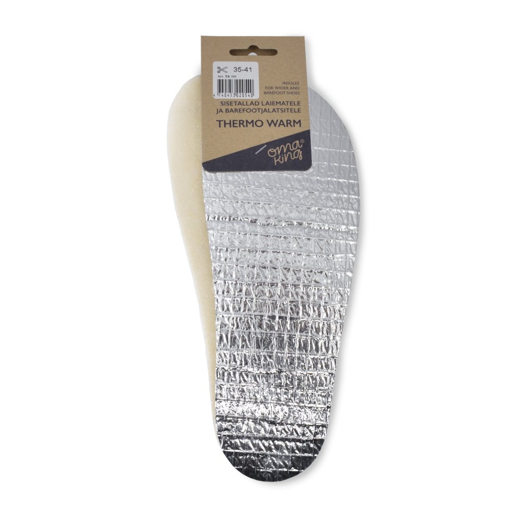 OmaKing Barefoot Thermo Warm Einlegesohlen