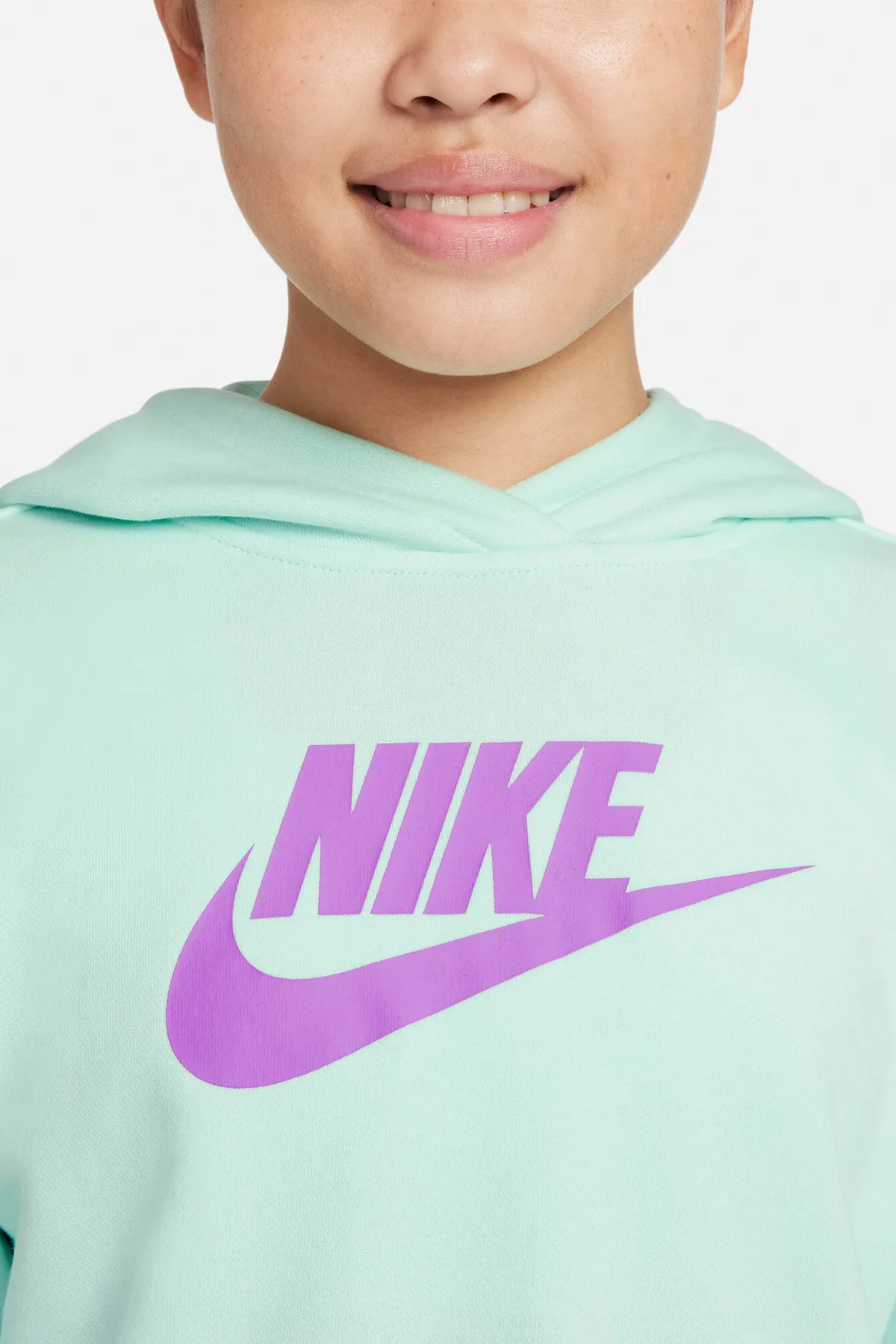Nike  Sportswear Club Langarmshirt mit Kapuze für Kinder