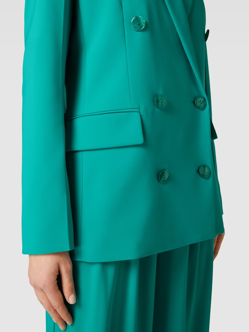 Blazer mit doppelreihiger Knopfleiste Modell 'GIACCA' in grün