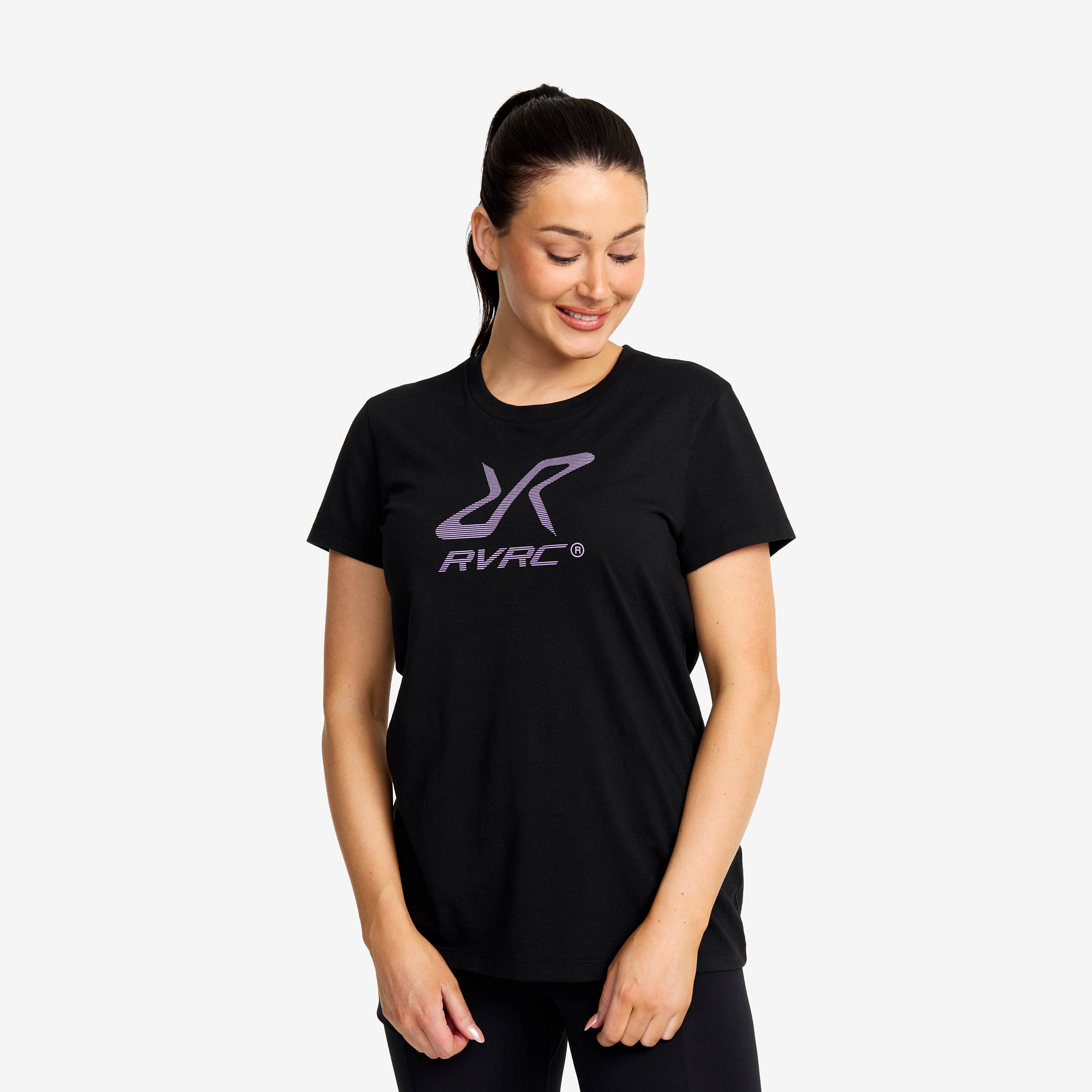 Nerd Tee Femme Black/Purple