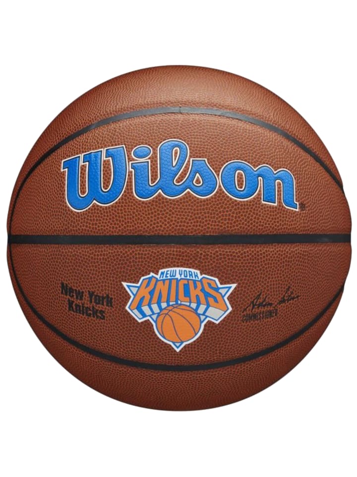 Wilson Wilson Team Alliance New York Knicks Ball in Braun günstig kaufen 7