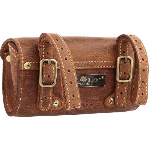Greenburry Vintage Original Fahrradtasche Leder 17 cm
