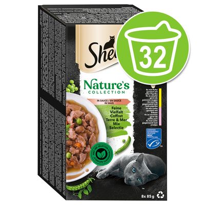 Sheba Nature's Collection in Sauce 32 x 85 g