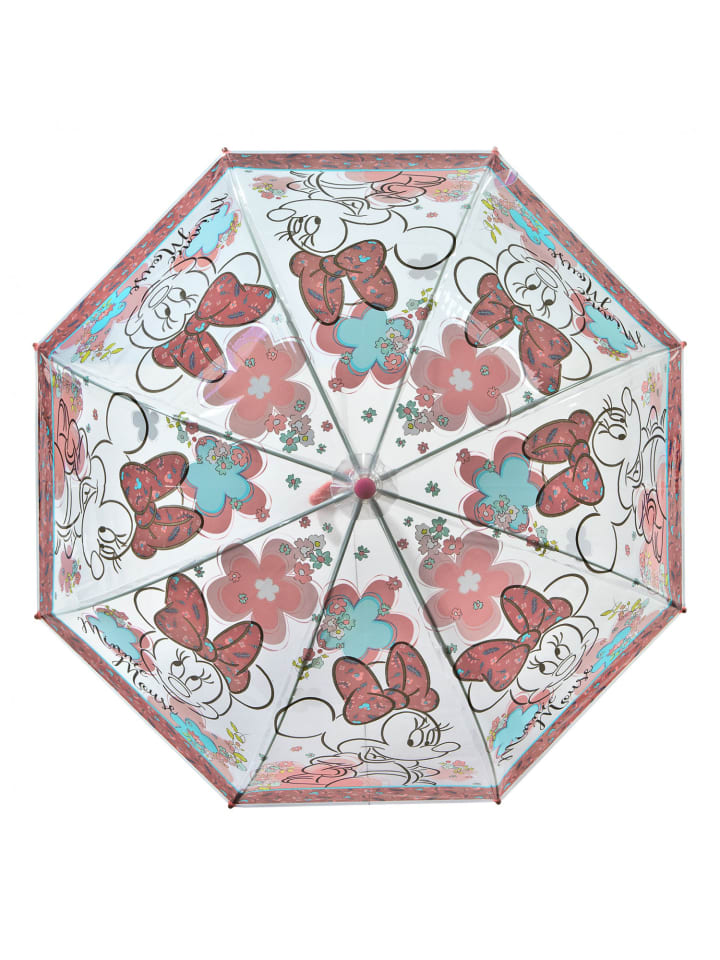Disney Minnie Mouse Minnie Maus Kinder-Regenschirm Fröhlicher Regenbegleiter in Rosa günstig kaufen onesize