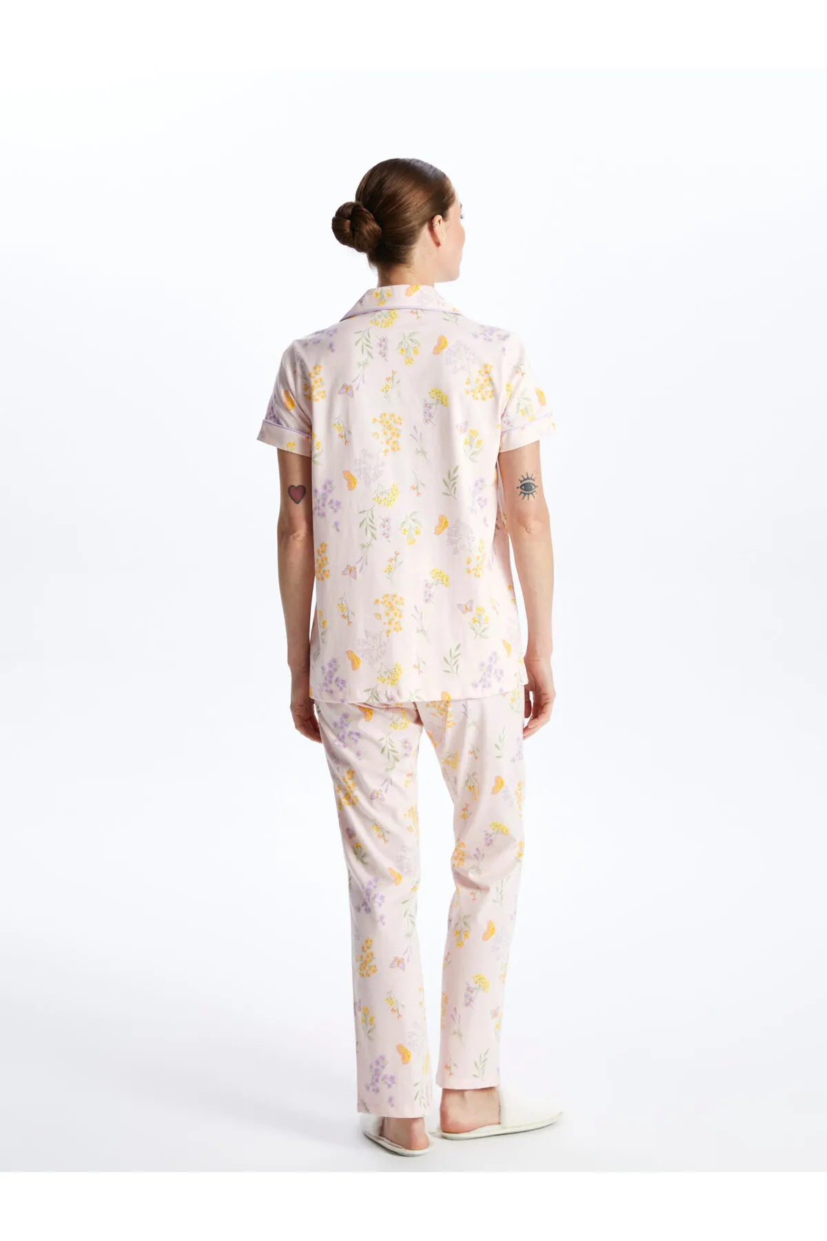 LC Waikiki  Pyjama set - Rosa - Unifarben