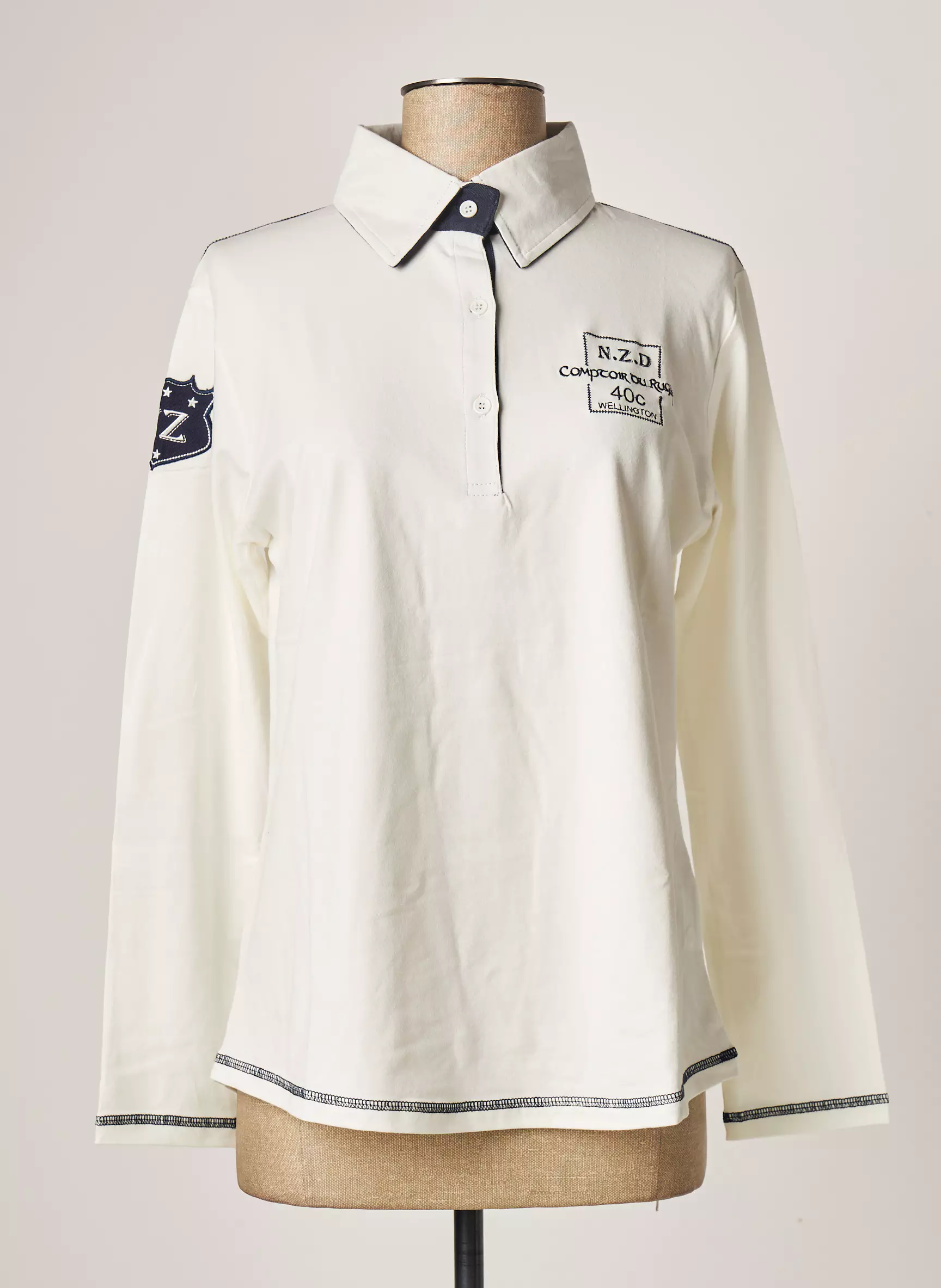 Comptoir Du Rugby Polos Femme couleur blanc