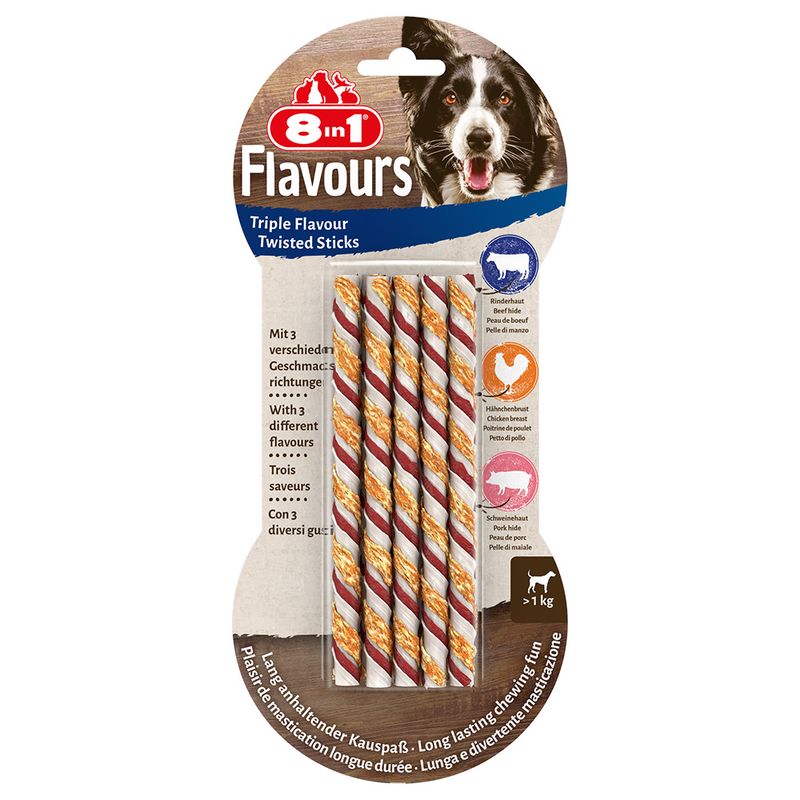 8in1 Triple Flavour Twisted Kaustangen