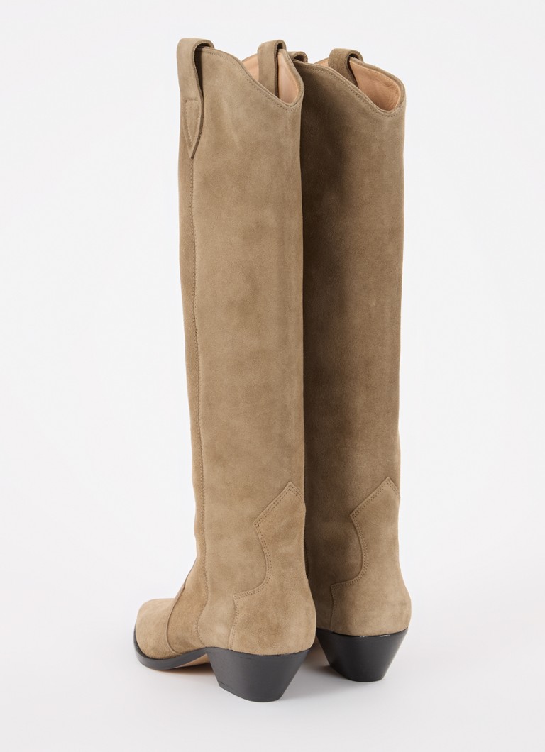 Stivali da cowboy in camoscio Isabel Marant Denvee