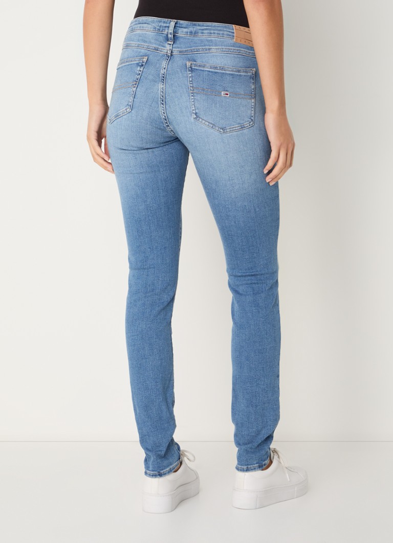 Blugi Tommy Hilfiger Sophie cu talie joasă, skinny fit, ușori