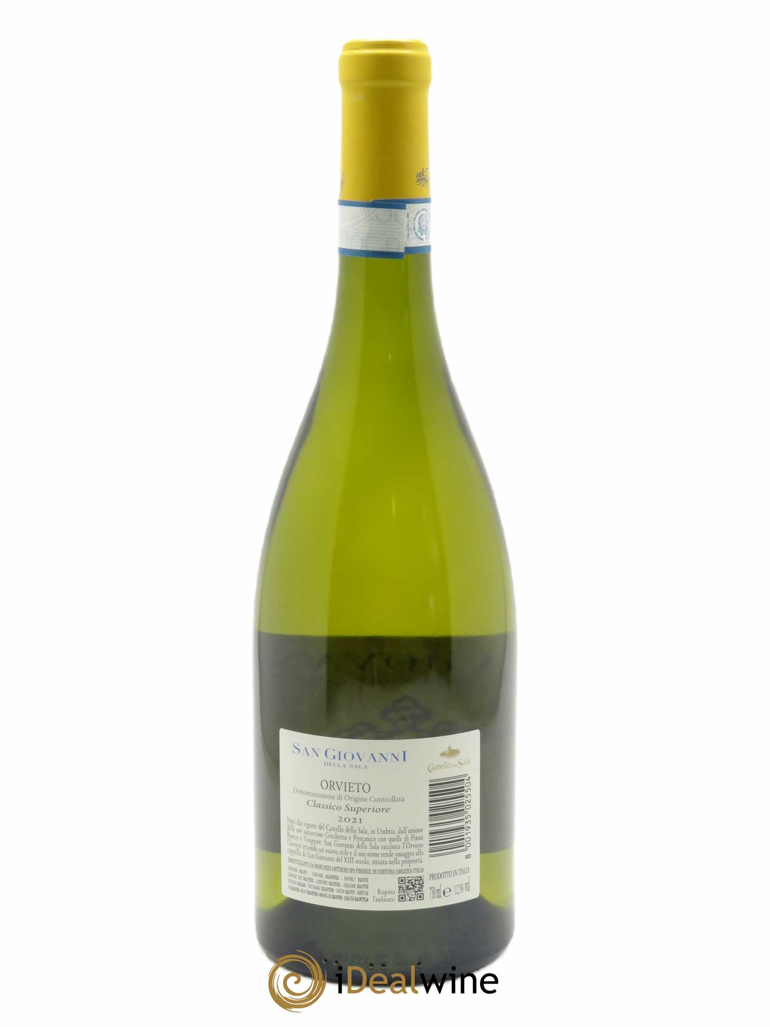 Orvieto DOC San Giovanni Della Sala Classico Superiore Castello della Sala - Antinori  2021 - Lot de 1 Bouteille