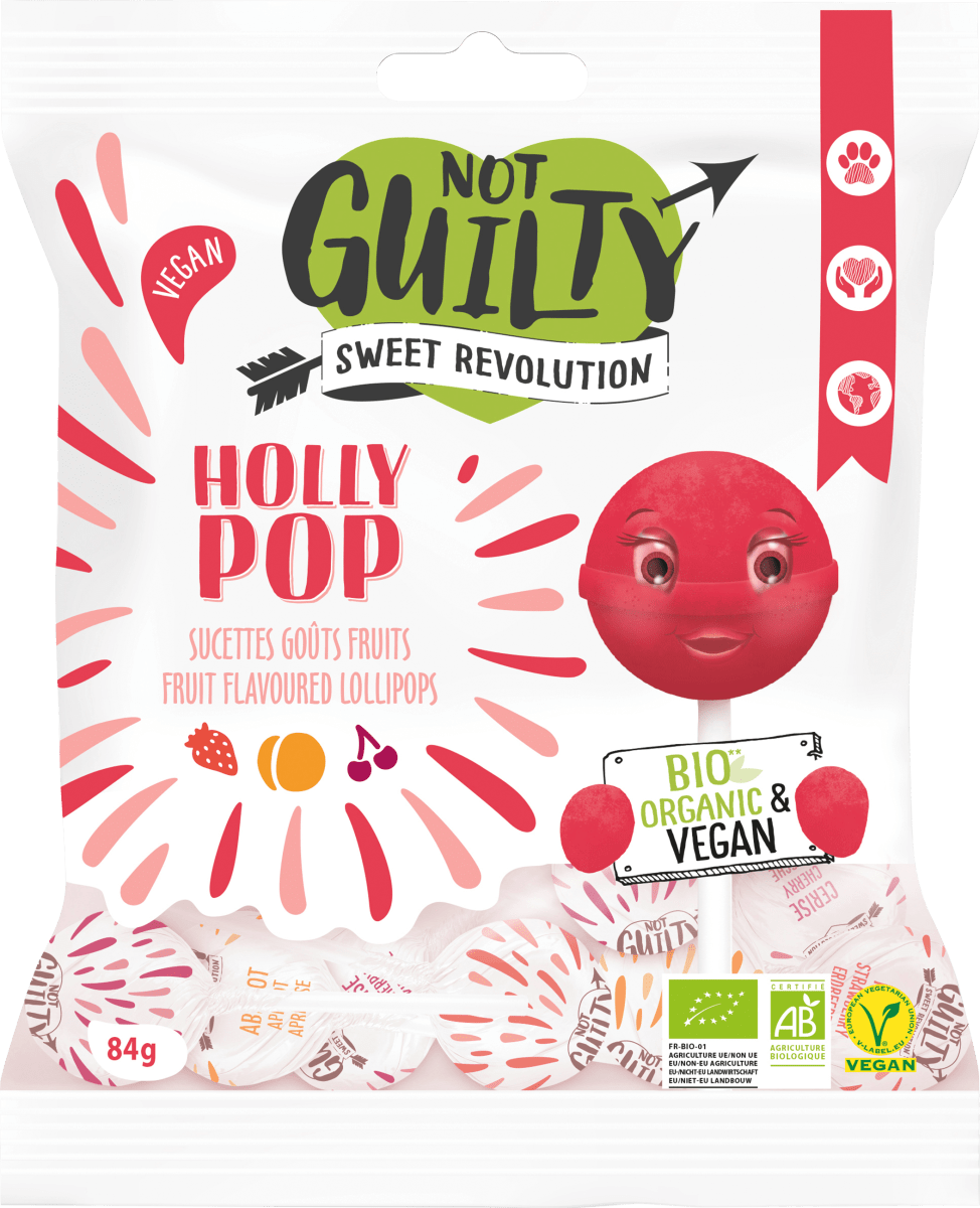 Lutscher, Holly Pop, 84 g
